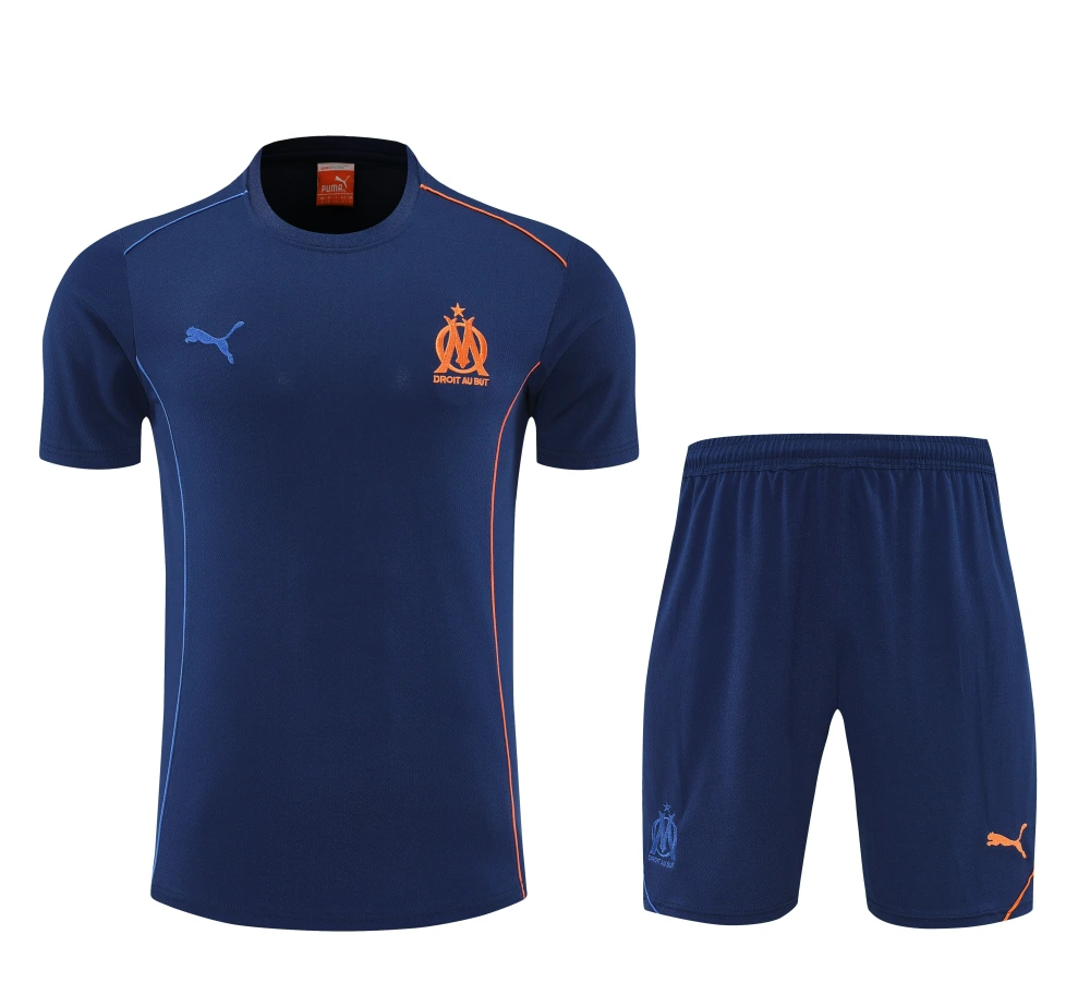 Marseille Training Jersey Kit Navy 2025/26