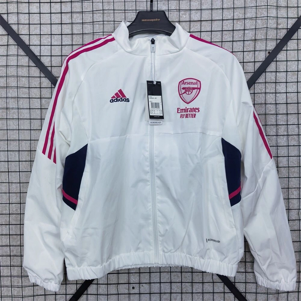Arsenal Windbreaker Jacket White 2025/26