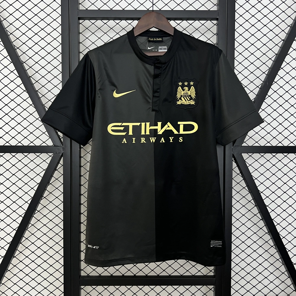 Manchester City Retro Away Football Jersey Shirt 2013/14