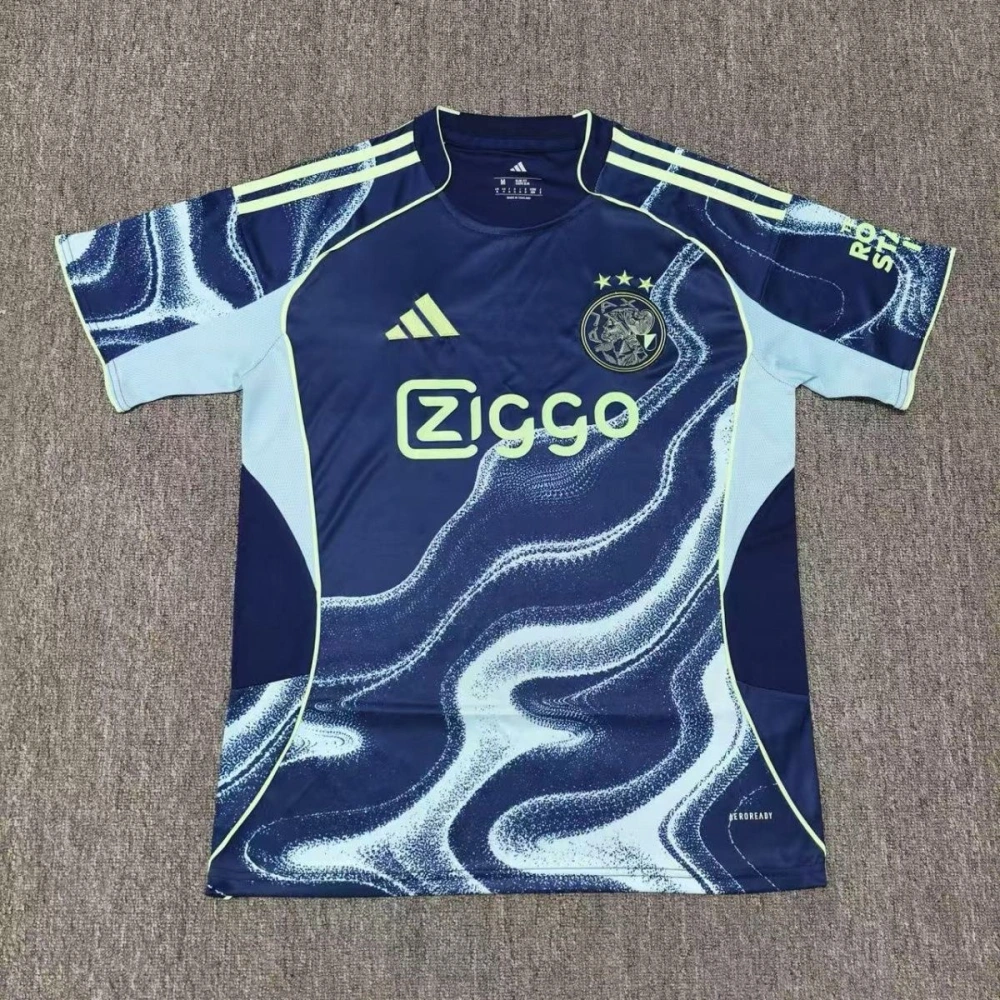Ajax Football Jersey Away Custom Shirt 2025/26
