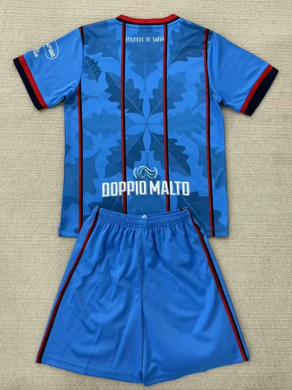 Cagliari Football Jersey Third Away Kids Kit Jersey+Shorts 2025/26