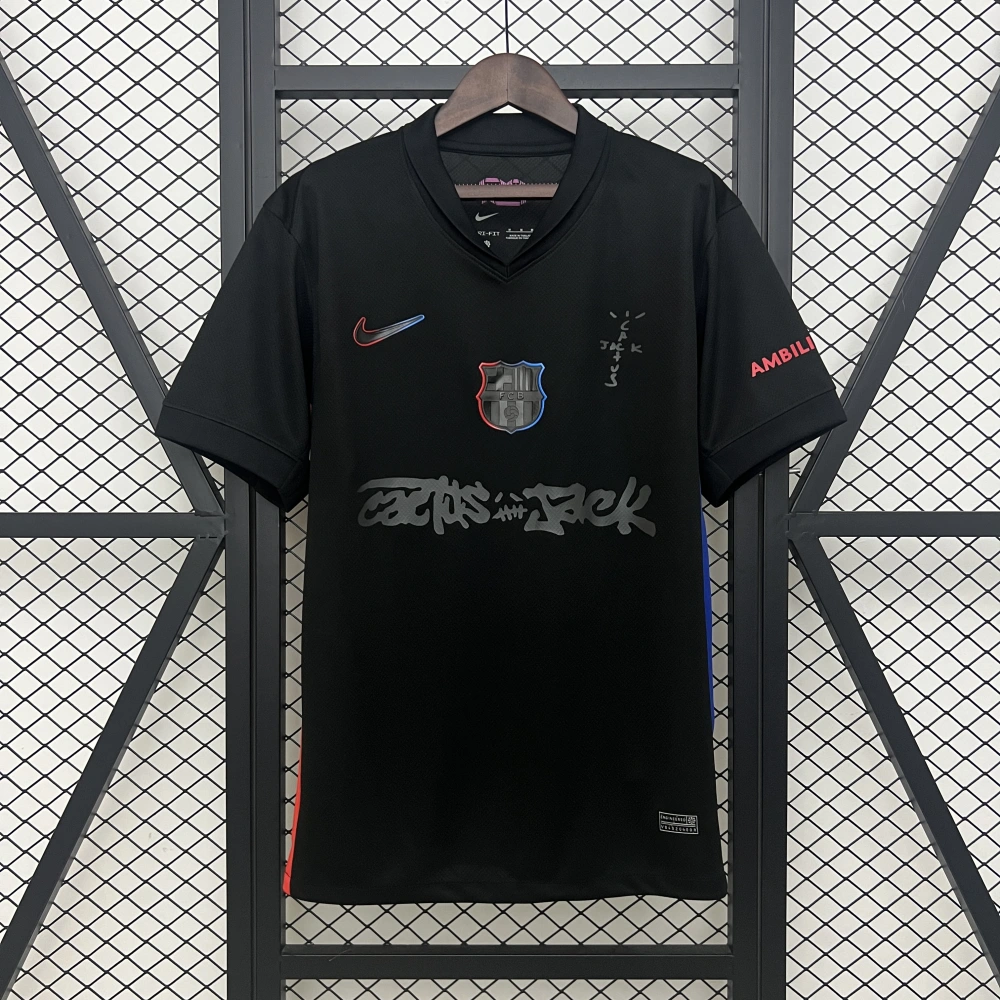 Barcelona Away x Travis Scott Custom Shirt 2024/25