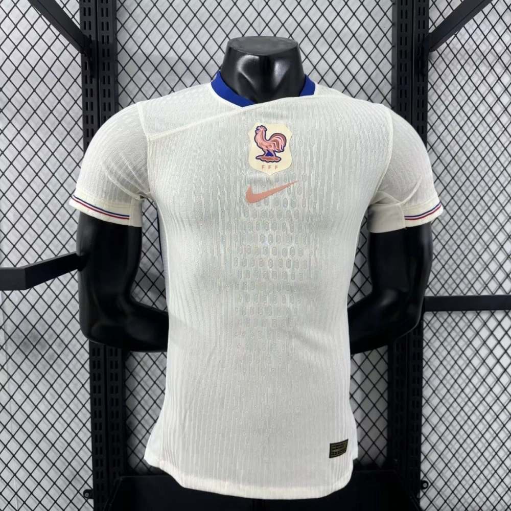 France Authentic Soccer Jersey Away Shirt 2025