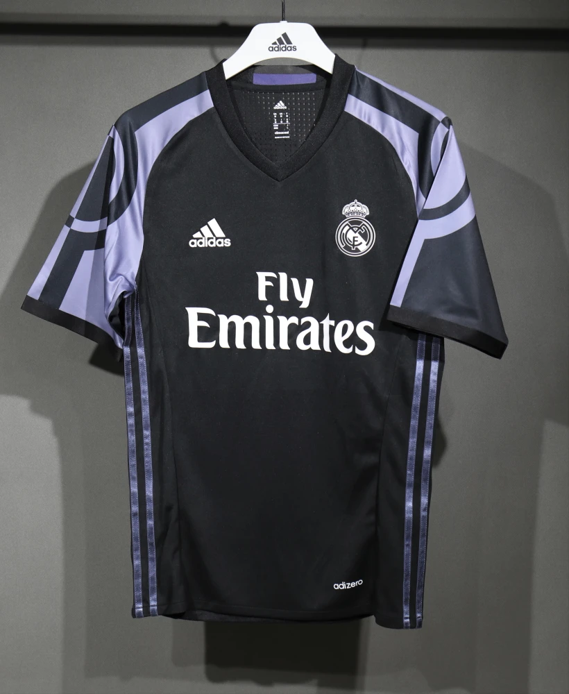 Real Madrid Authentic Retro Jersey Third Away Soccer Shirt 2016/17