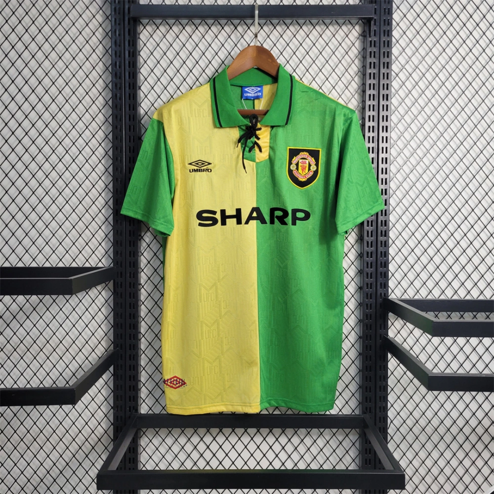 Manchester United Retro Football Jersey Away Custom Shirt 1992/94