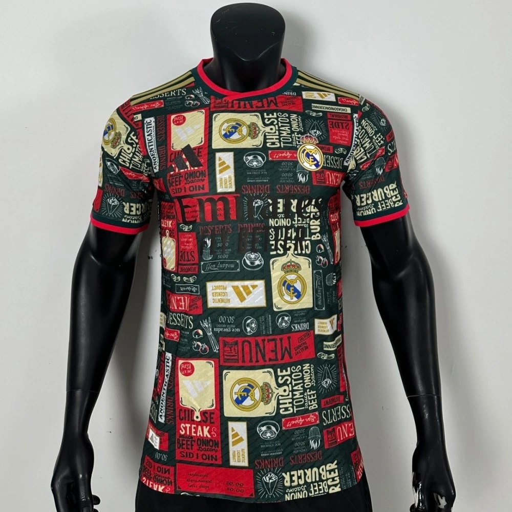 Real Madrid Authentic Soccer Jersey Special Edition Shirt 2025/26