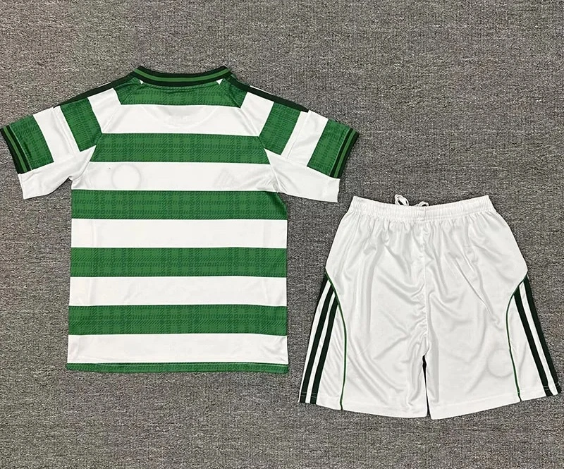 Celtic Soccer Jersey Home Kids Kit Jersey+Shorts 2025/26 - No Sponsor