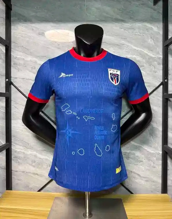 Cabo Verde Authentic Football Jersey Home Shirt World Cup 2026