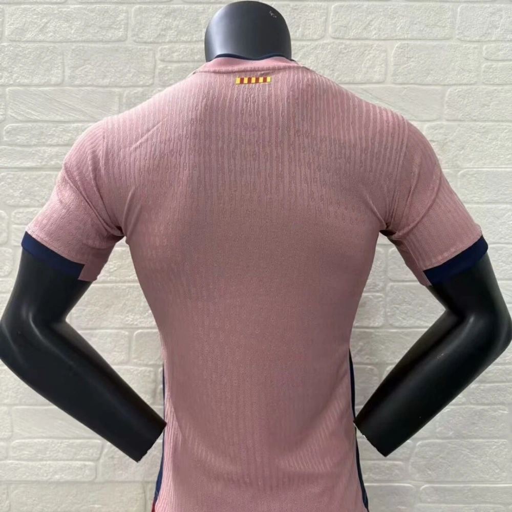 Authentic Soccer Jersey Barcelona Third Away Pink Shirt 2025/26