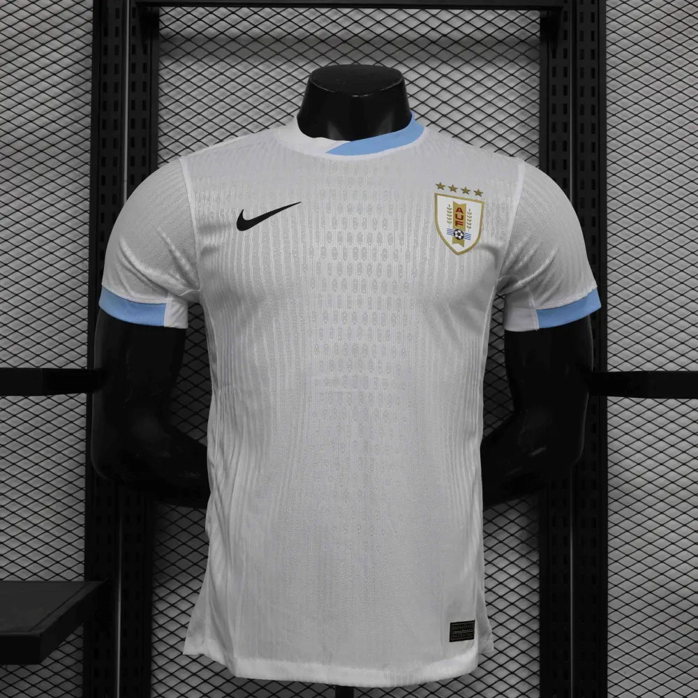 Uruguay Authentic Soccer Jersey Away Shirt Copa America 2024