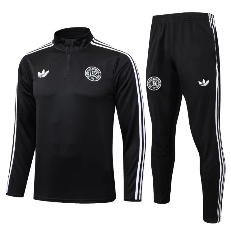 Kids Germany Training Kit (Sweatshirt+Pants) Black 2025 - 125th Anniversary
