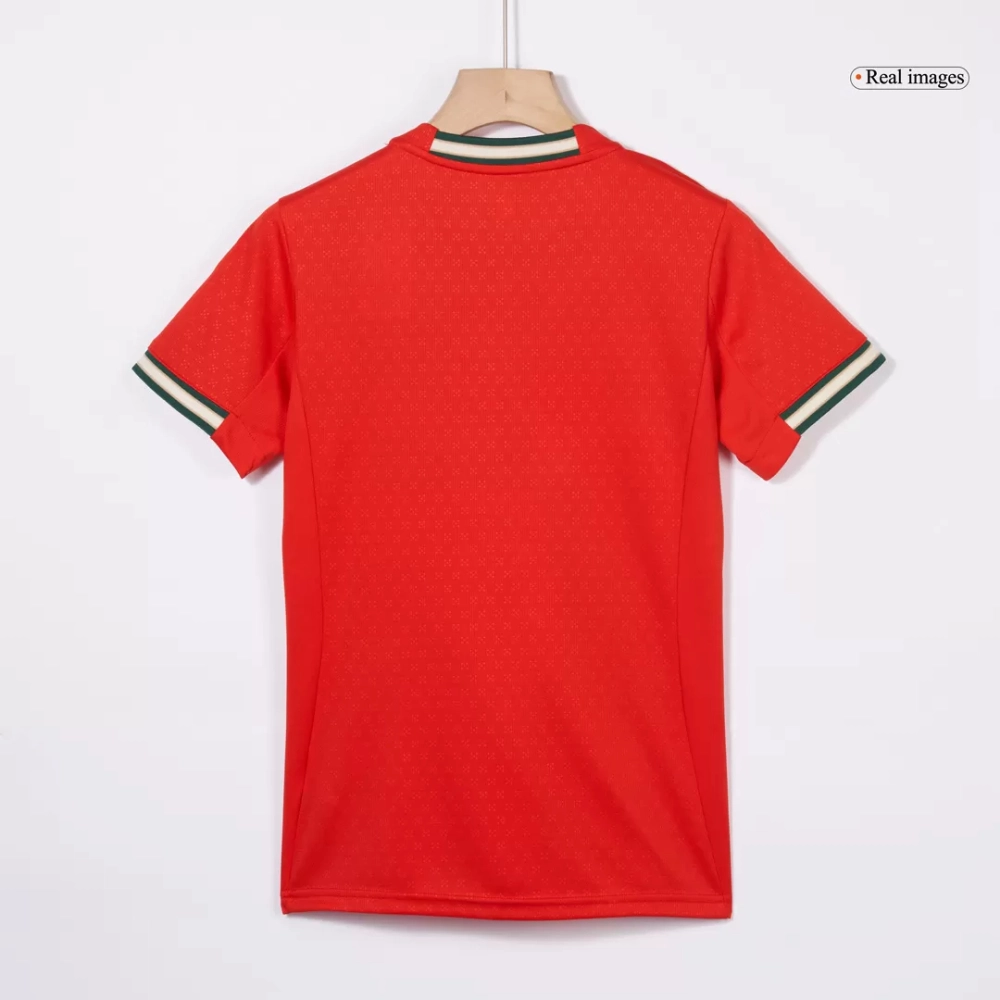 Portugal Soccer Jersey Home Women's Custom Shirt 2025