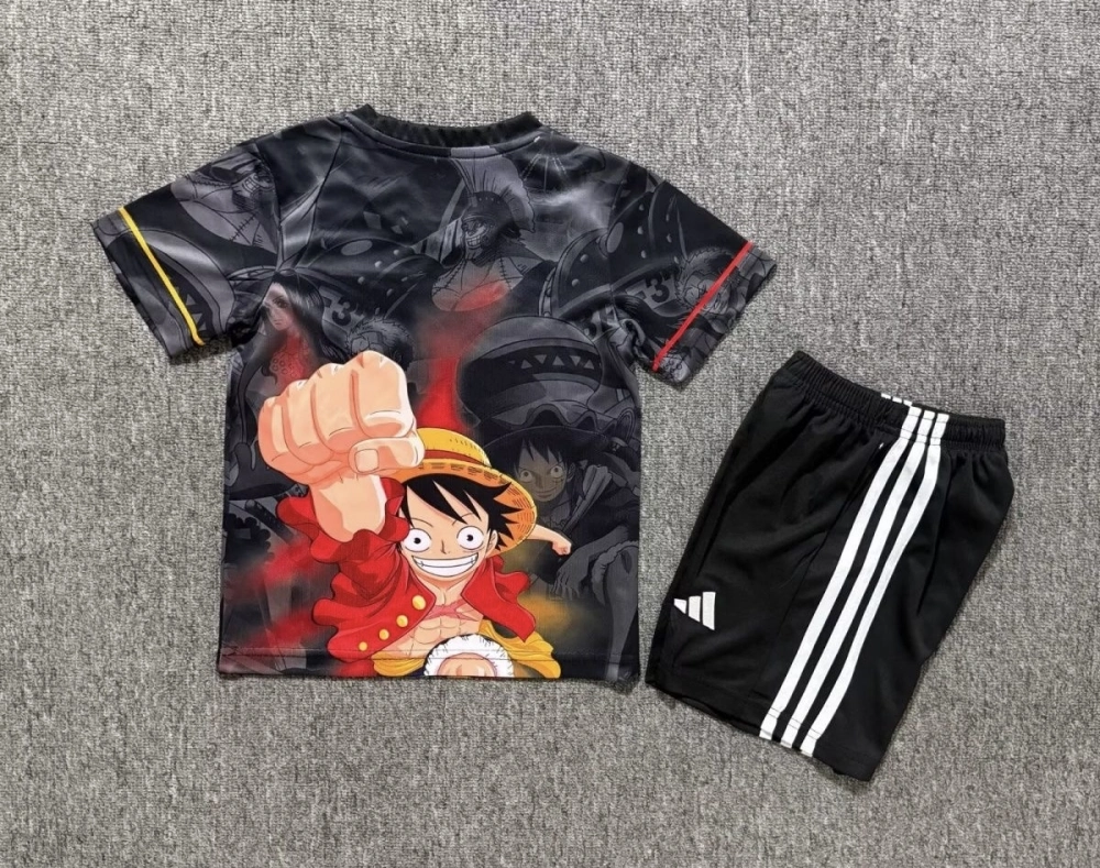 Japan Soccer Jersey One Piece Special Edition Kids Kit Jersey+Shorts 2025