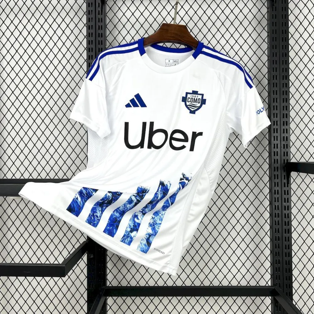 Como 1907 Soccer Jersey Away Custom Shirt 2024/25