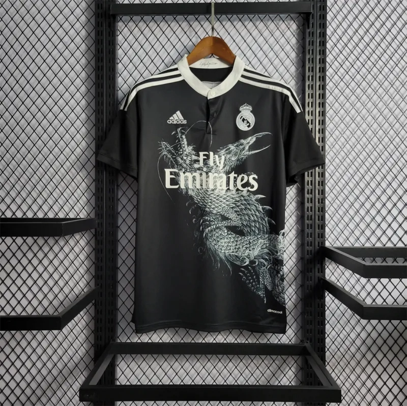 Real Madrid Retro Jersey Third Away Custom Soccer Shirt 2014/15