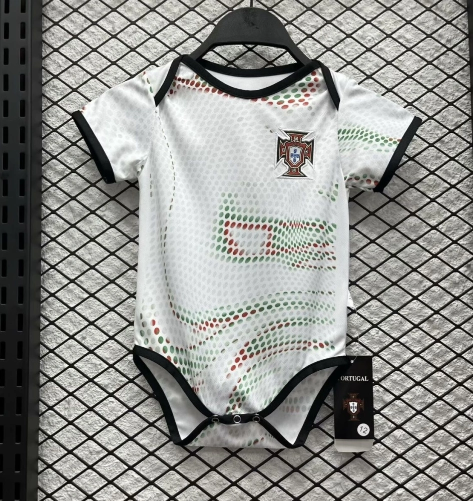 Portugal Soccer Jersey Home Baby Uniform 2025