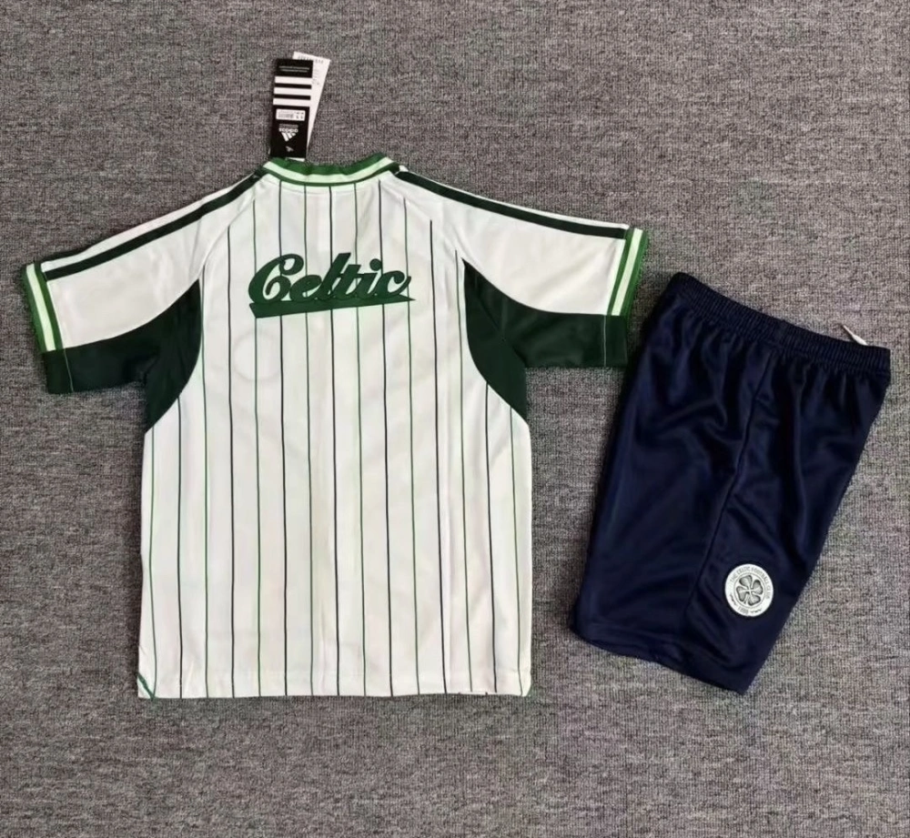 Celtic x US Pack Baseball Kids Kit Jersey+Shorts 2025/26