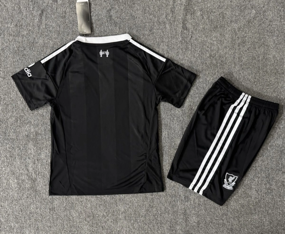 Liverpool Football Jersey Goalkeeper Kids Kit Jersey+Shorts 2025/26