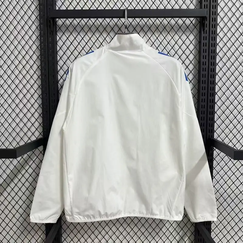 Real Madrid Windbreaker Jacket White 2025-26