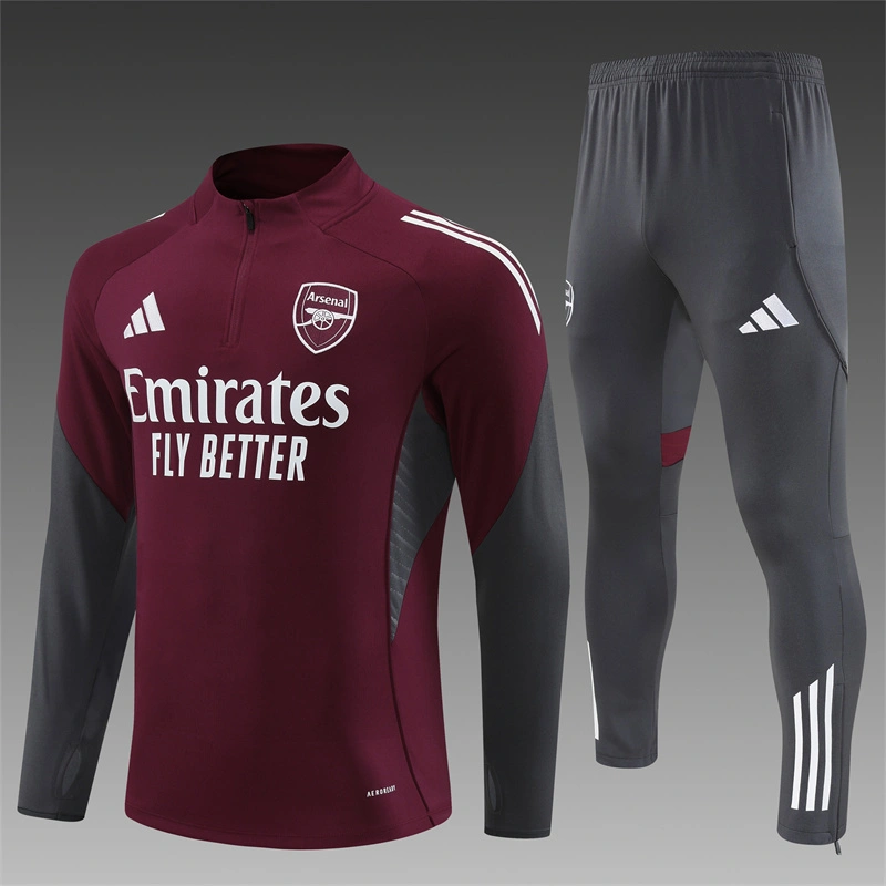 Arsenal Training Kit (Sweatshirt+Pants) Red 2025/26