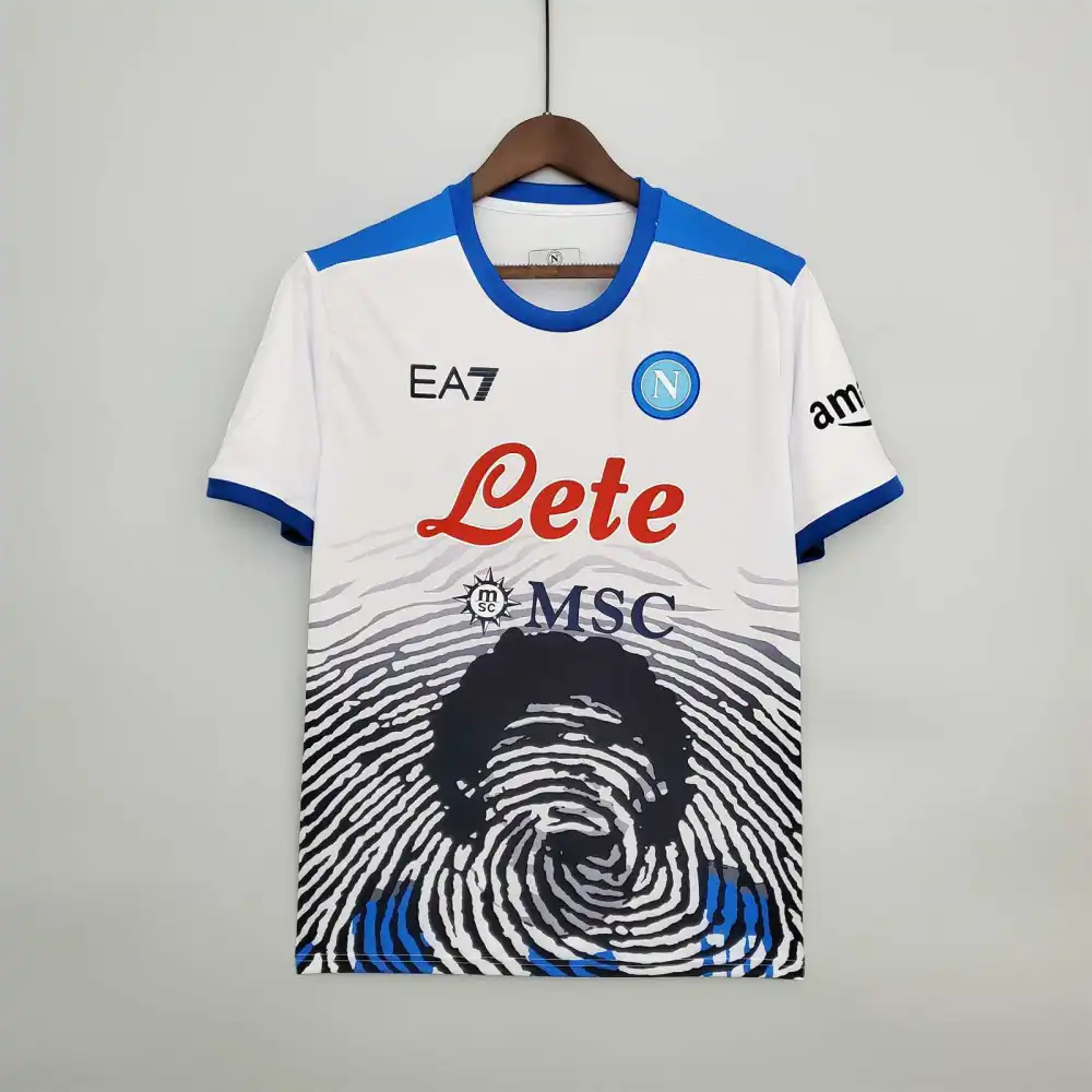 Napoli Retro Soccer Jersey Maradona Special Edition Custom Shirt 2021/22