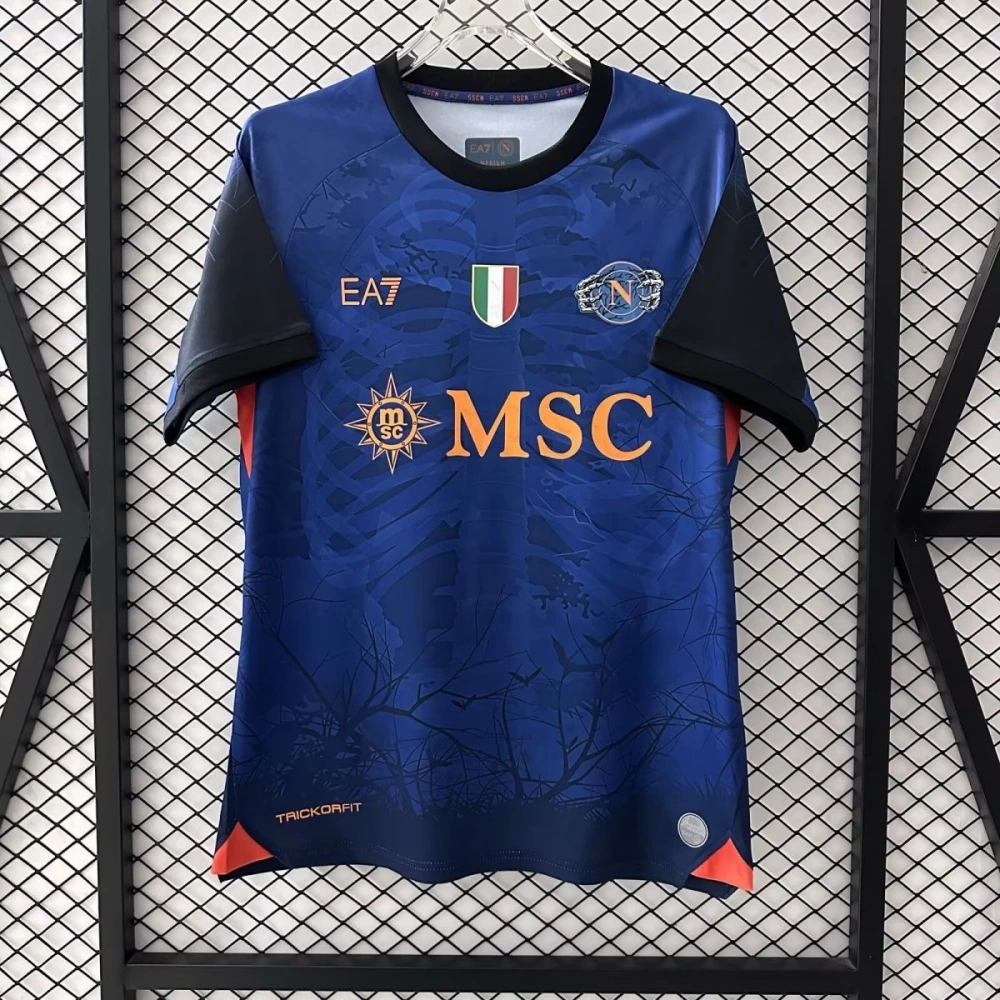 Napoli Soccer Jersey Halloween Special Edition Custom Shirt 2025-26