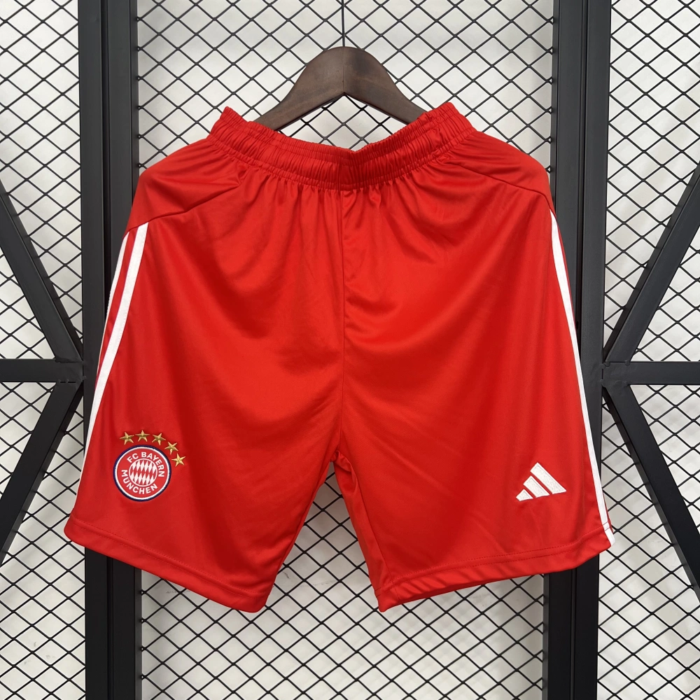 Bayern Munich Soccer Shorts Custom Home 2025/26