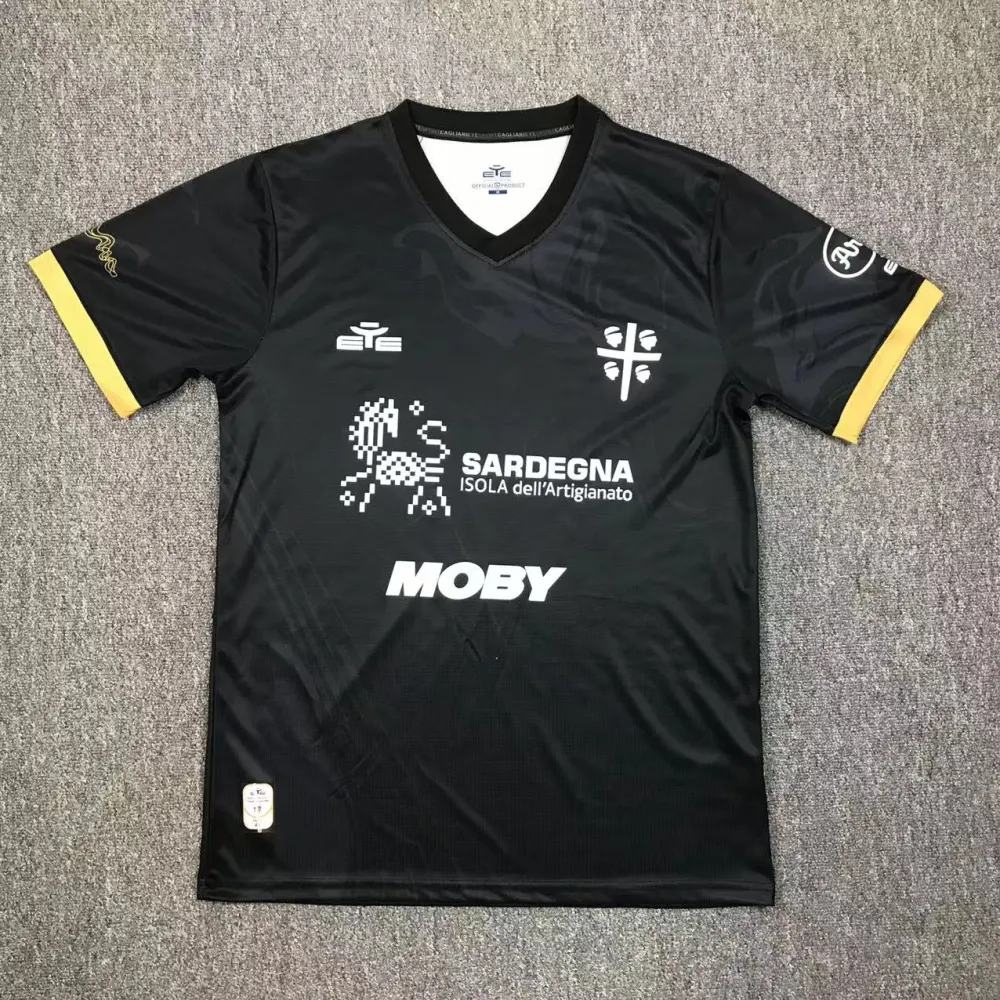 Cagliari Third Away Football Jersey Custom Shirt 2024/25
