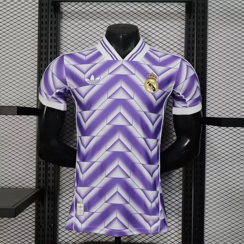 Real Madrid Authentic Soccer Jersey LFSTLR Purple Special Edition Shirt 2025/26