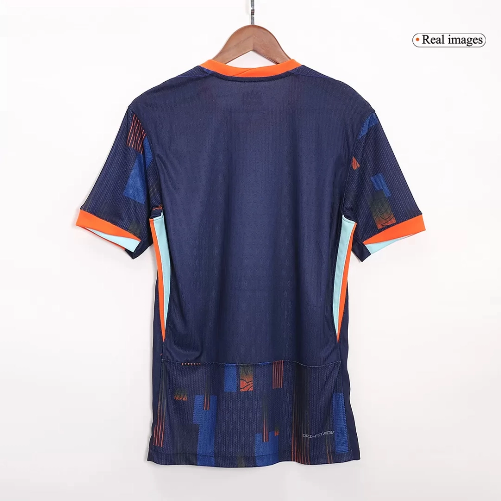 Netherlands Authentic Soccer Jersey Away Shirt EURO 2024
