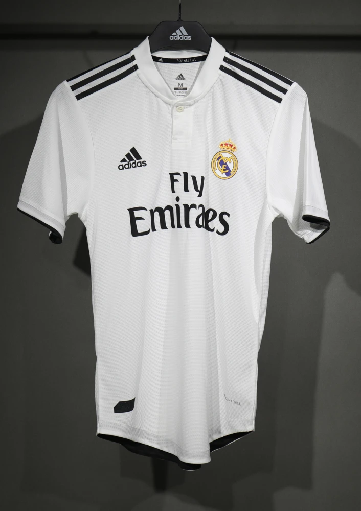 Real Madrid Authentic Retro Jersey Home Soccer Shirt 2018/19