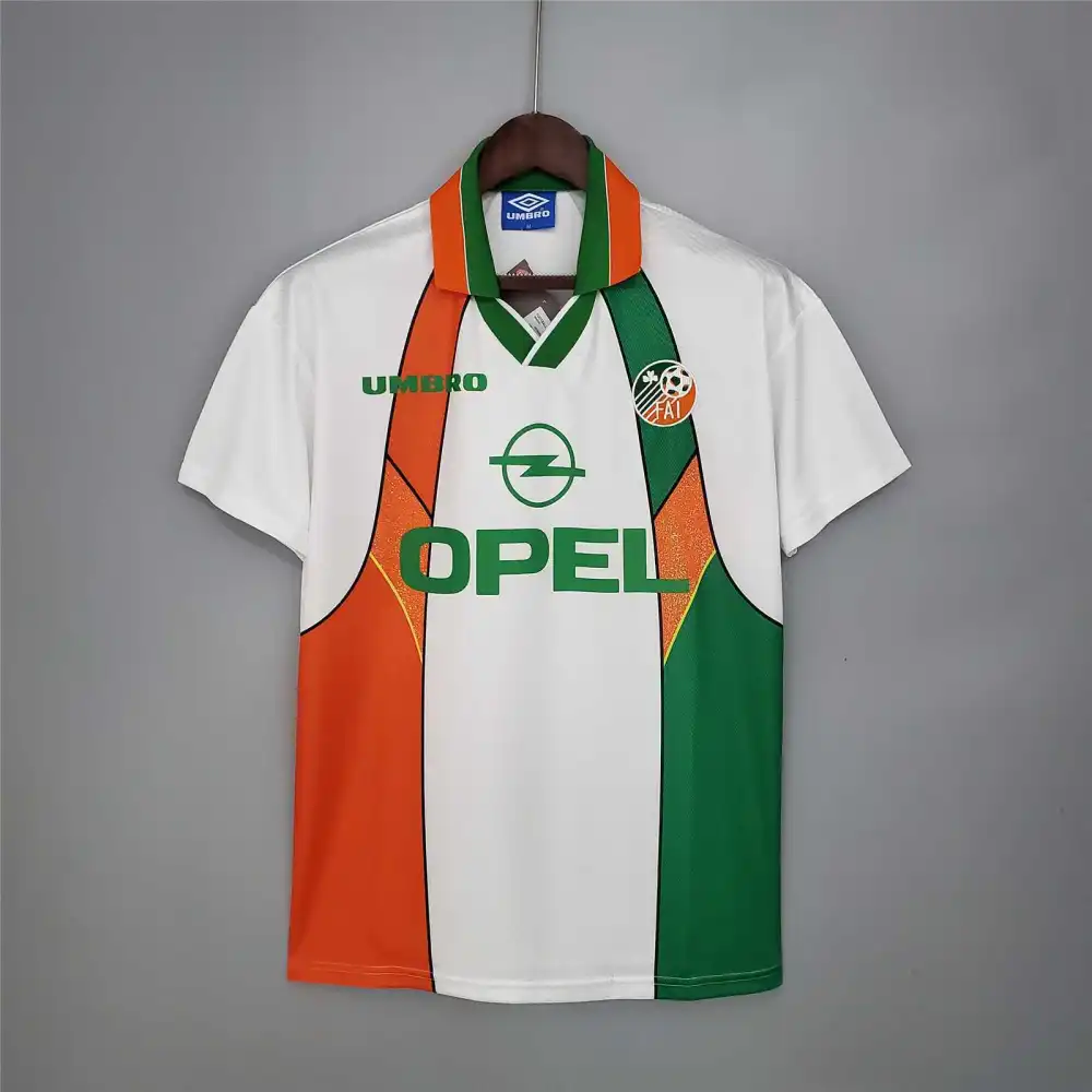 Ireland Retro Soccer Jersey Away Custom Shirt 1994-96