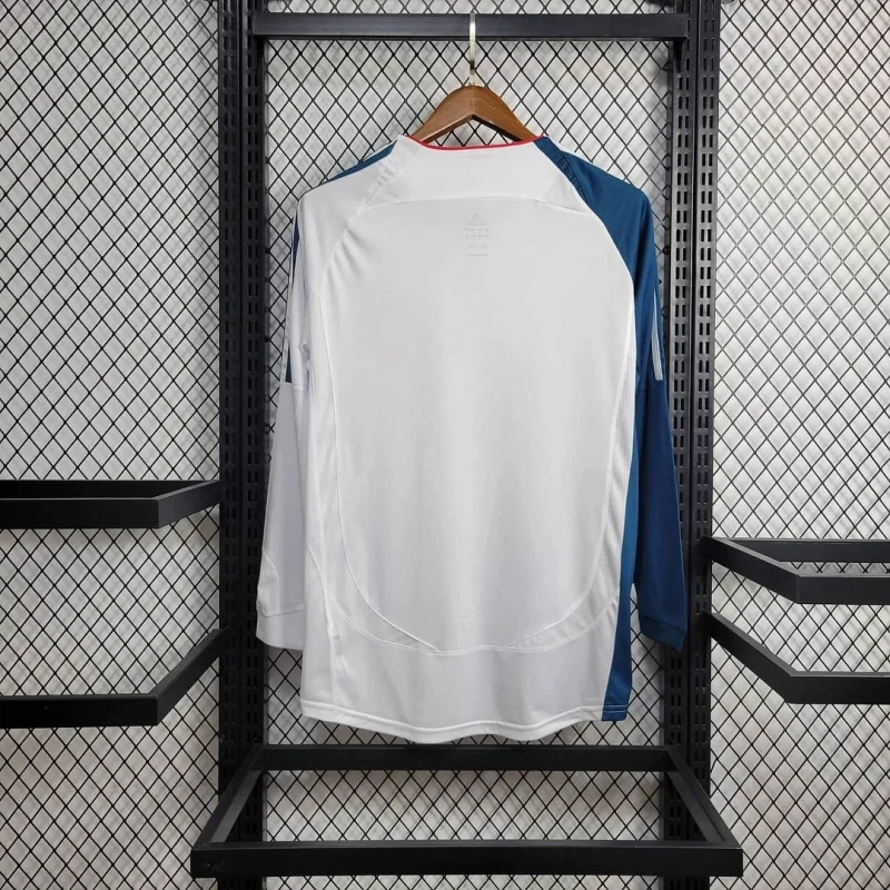 Liverpool Retro Football Jersey Third Away Long Sleeve Custom Shirt 2006/07