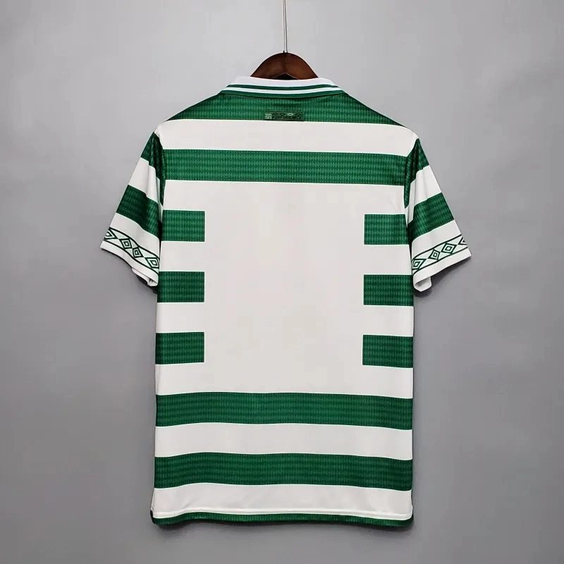Celtic Retro Soccer Jersey Home Custom Shirt 1998/99