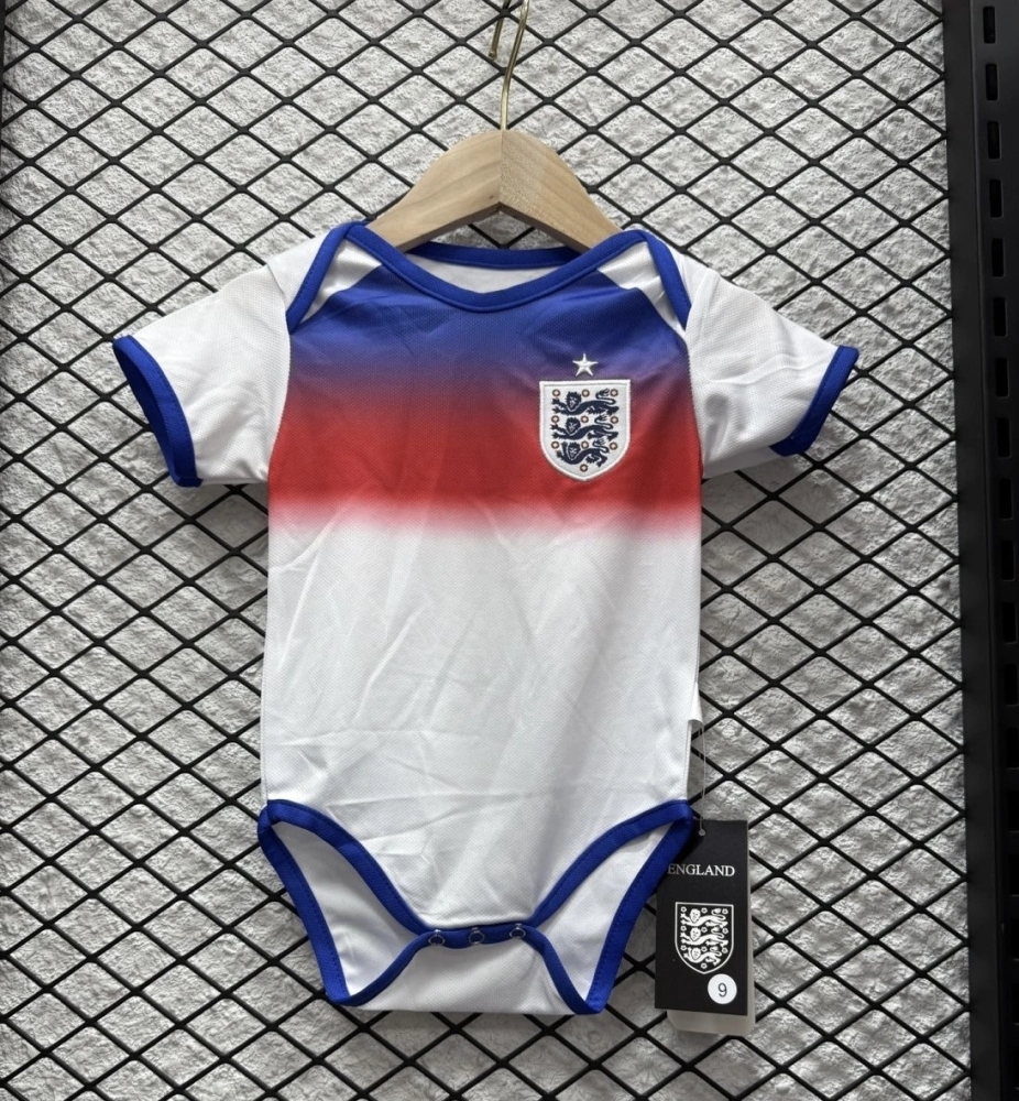 England Soccer Jersey Home Baby Uniform 2025