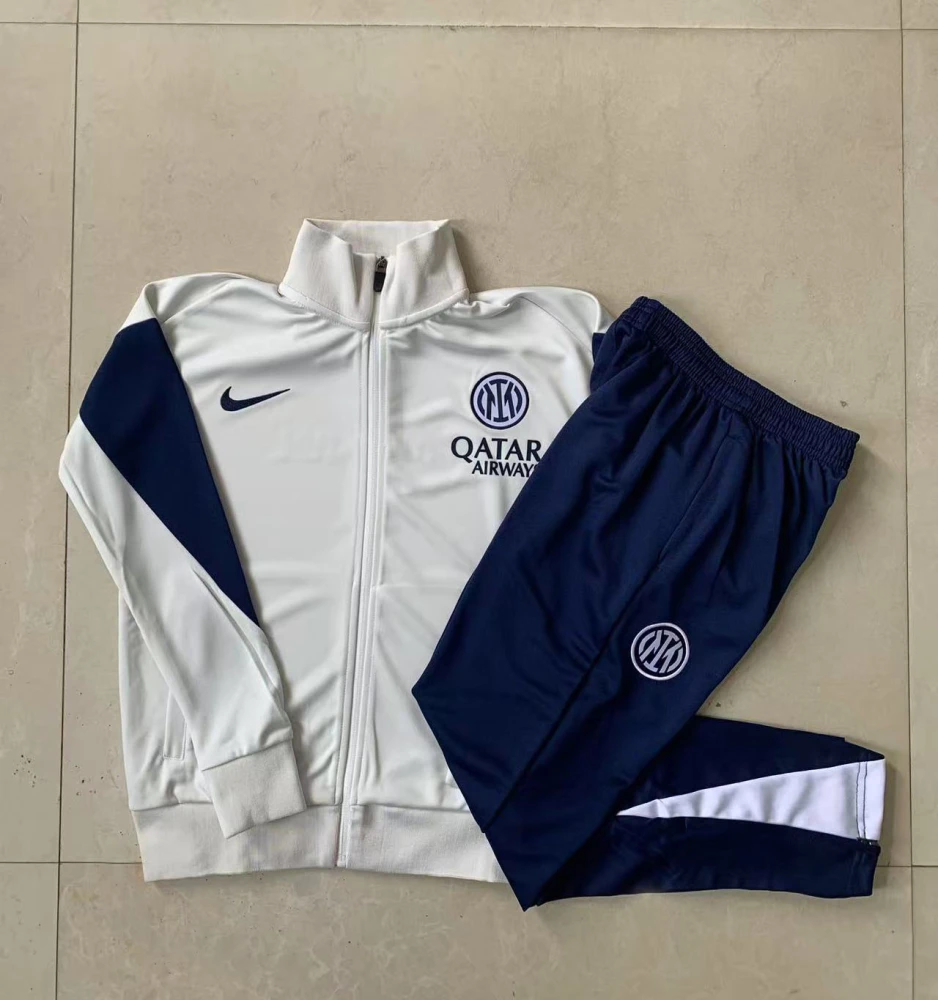Inter Milan Training Kit (Jacket+Pants) Off-White 2025/26
