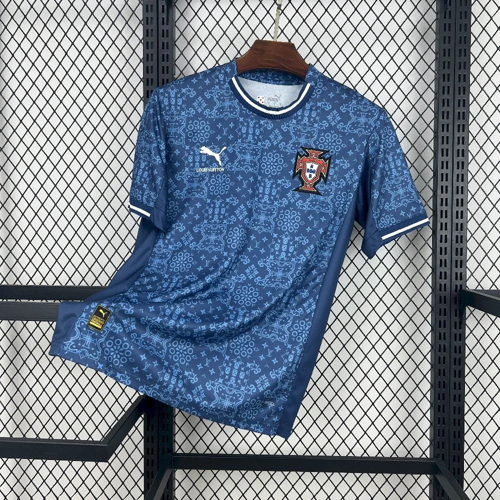 Portugal Soccer Jersey x LV Special Edition Custom Shirt 2025