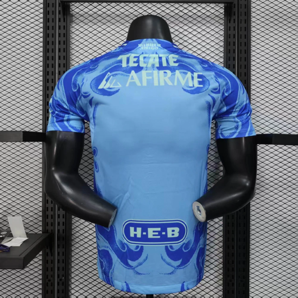 Tigres UANL Authentic Soccer Jersey Away Shirt 2025/26