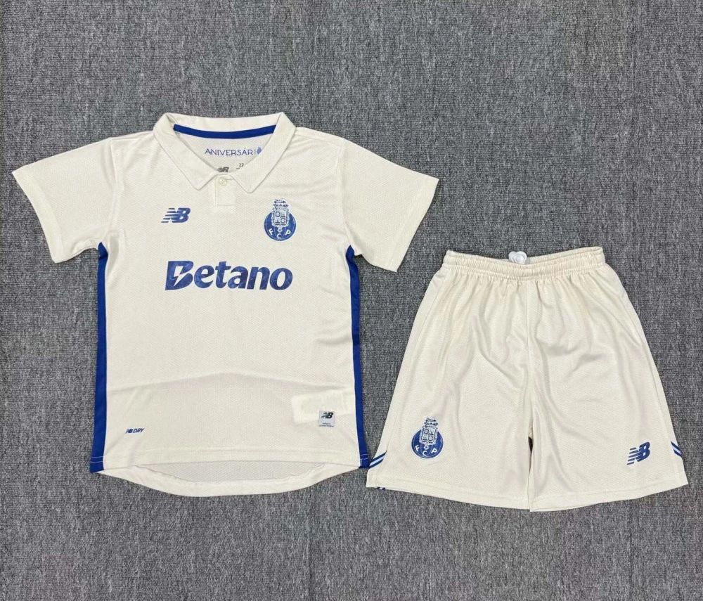 FC Porto Soccer Jersey Third Away Kids Kit Jersey+Shorts 2025/26
