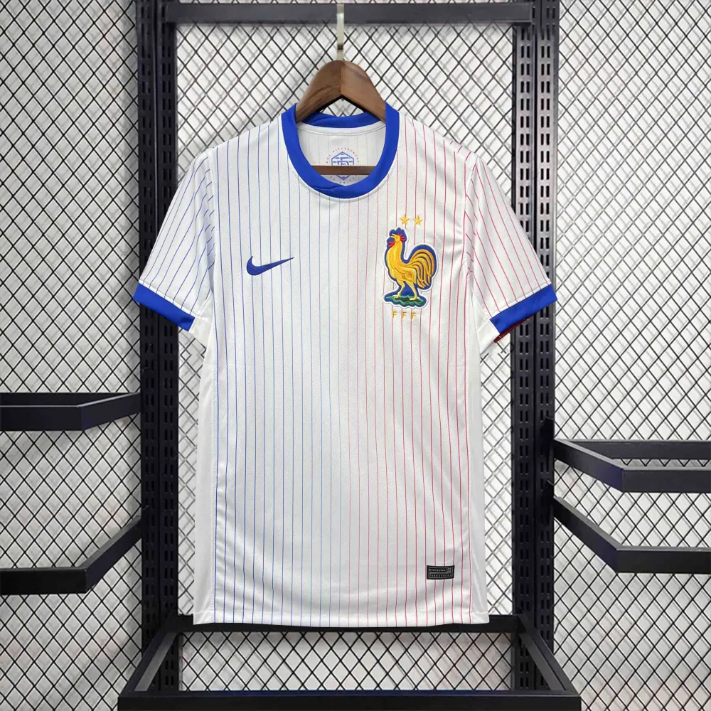 France Soccer Jersey Away Custom Shirt EURO 2024