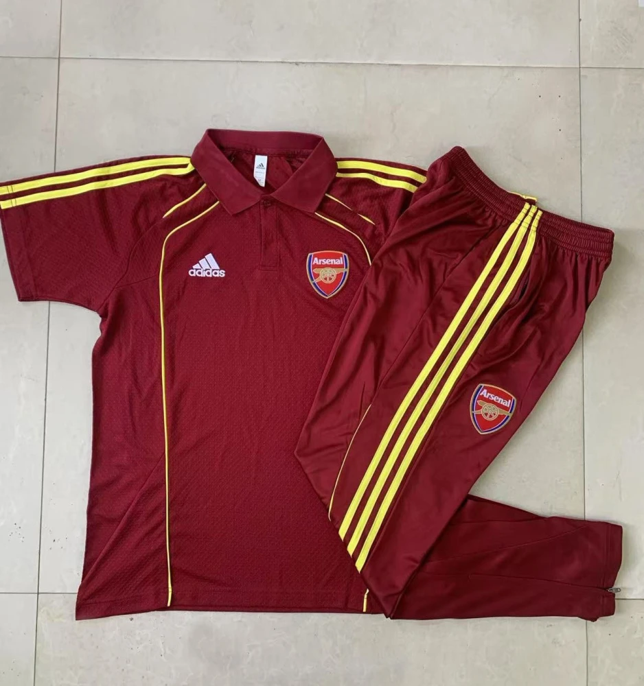 Arsenal Training Kit (Polo+Pants) Red 2025/26