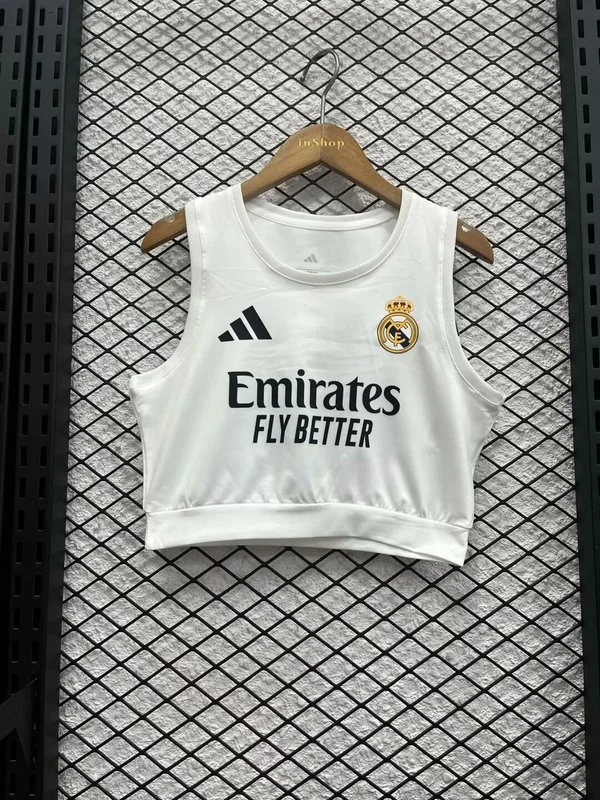 Real Madrid Home Women's Vest Soccer Jersey 2025/26