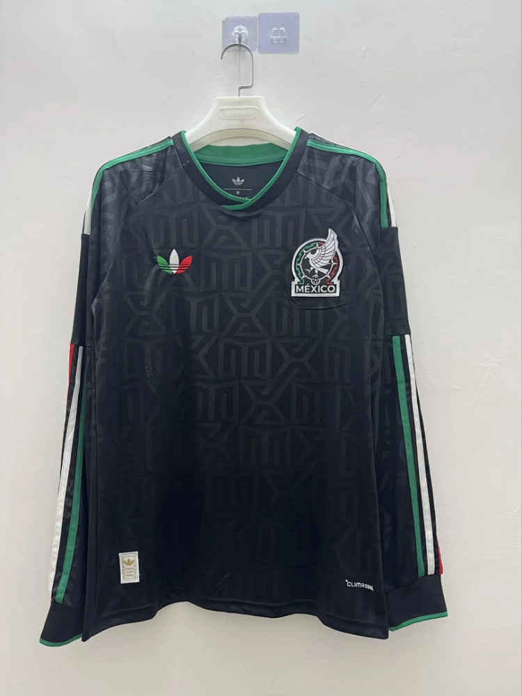Mexico Soccer Jersey Third Away Long Sleeve Custom Shirt World Cup 2026