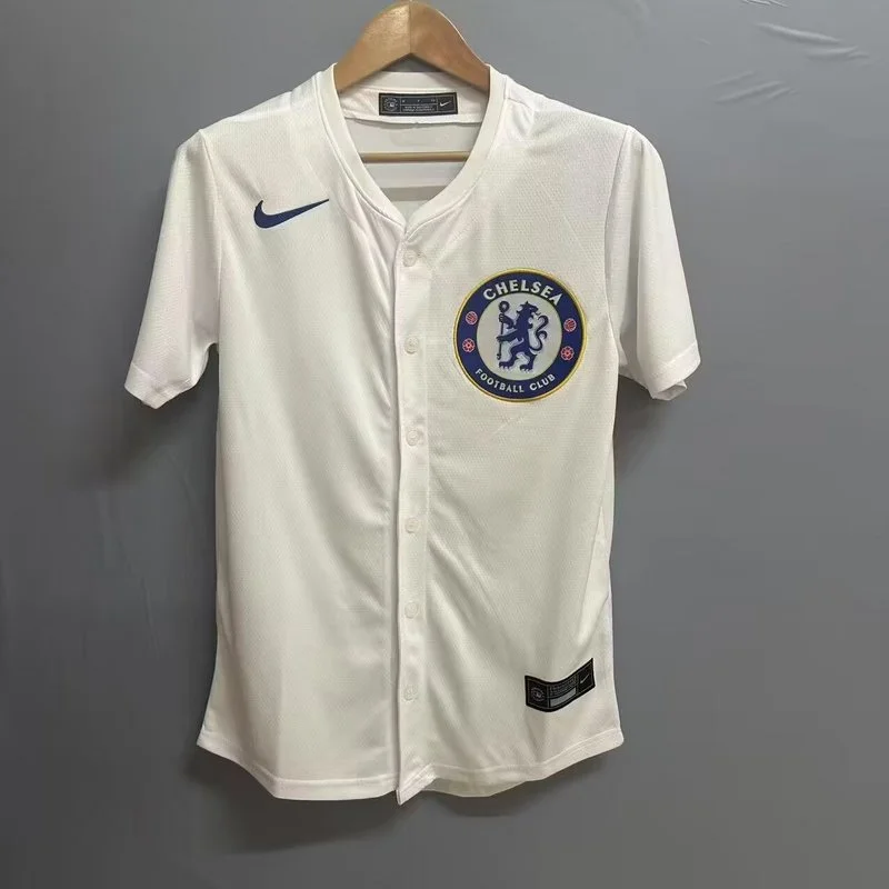 Chelsea White x US Pack Baseball Jersey Custom Shirt 2025/26