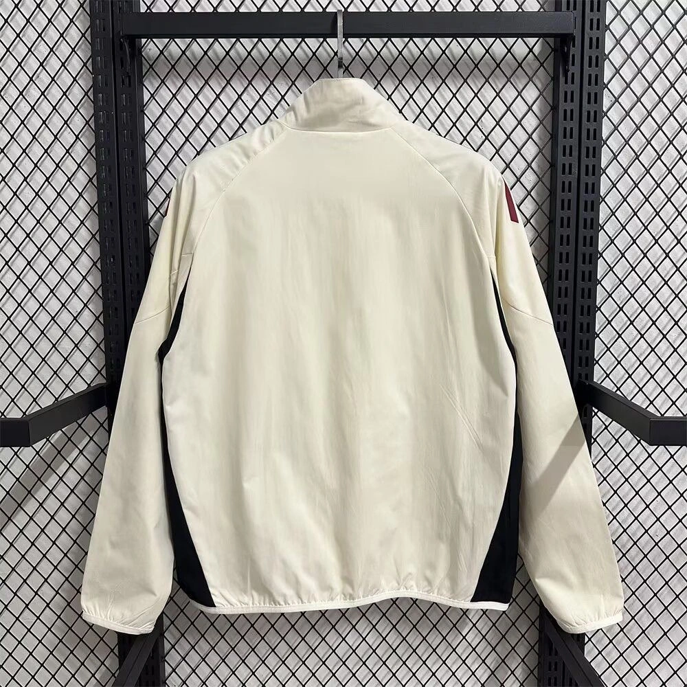 Liverpool Windbreaker Jacket Off-White 2025/26