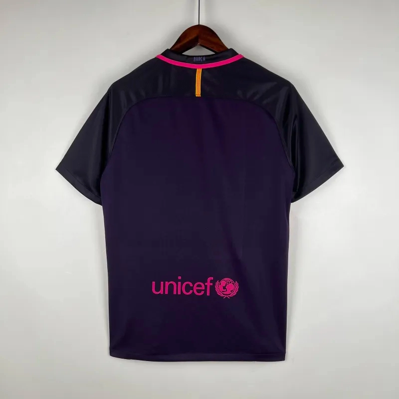 Barcelona Retro Jersey Away Soccer Shirt 2016-17