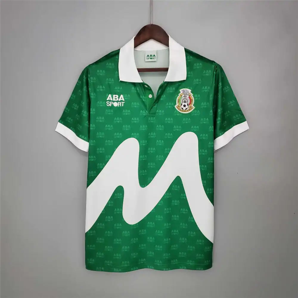 Mexico Retro Soccer Jersey Home Custom Shirt 1995