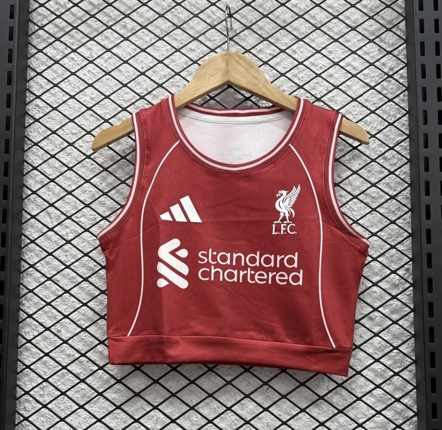 Liverpool Football Jersey Home Women's Vest 2025/26