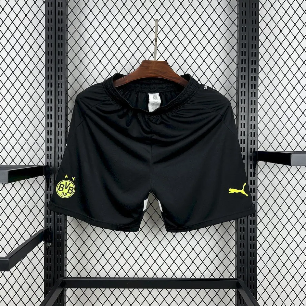 Borussia Dortmund Black Custom Shorts 2025/26