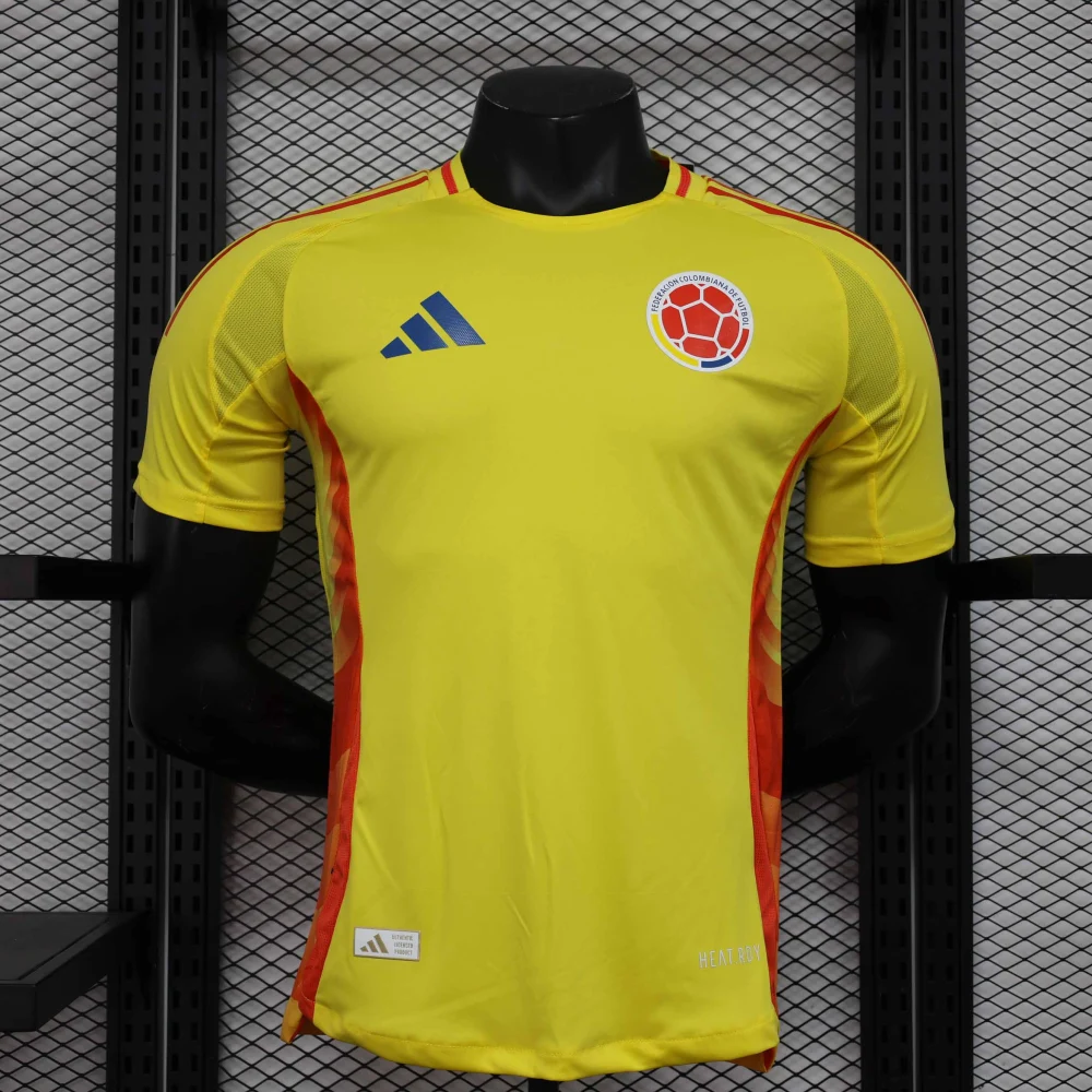 Colombia Authentic Soccer Jersey Home Shirt Copa America 2024